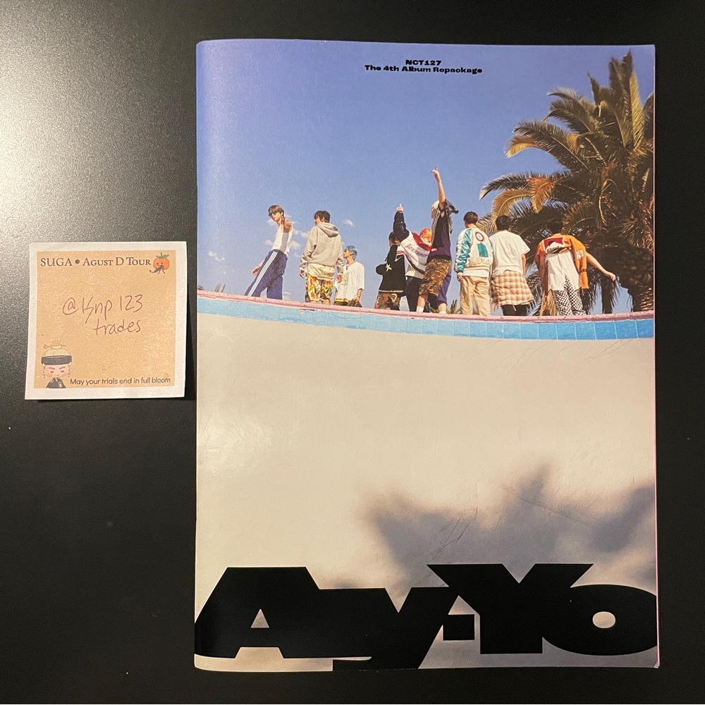 nct 127 ay-yo album with johnny and jaehyun inclusions